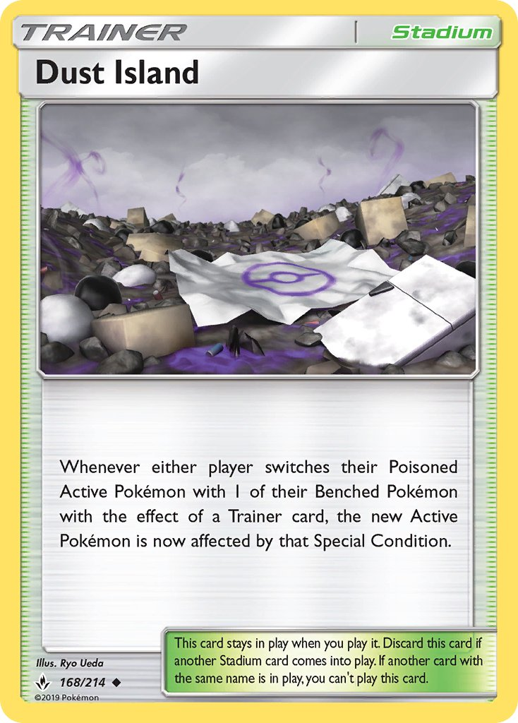 Dust Island Pokémon card