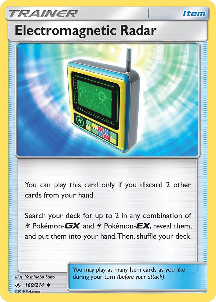Electromagnetic Radar Pokémon card