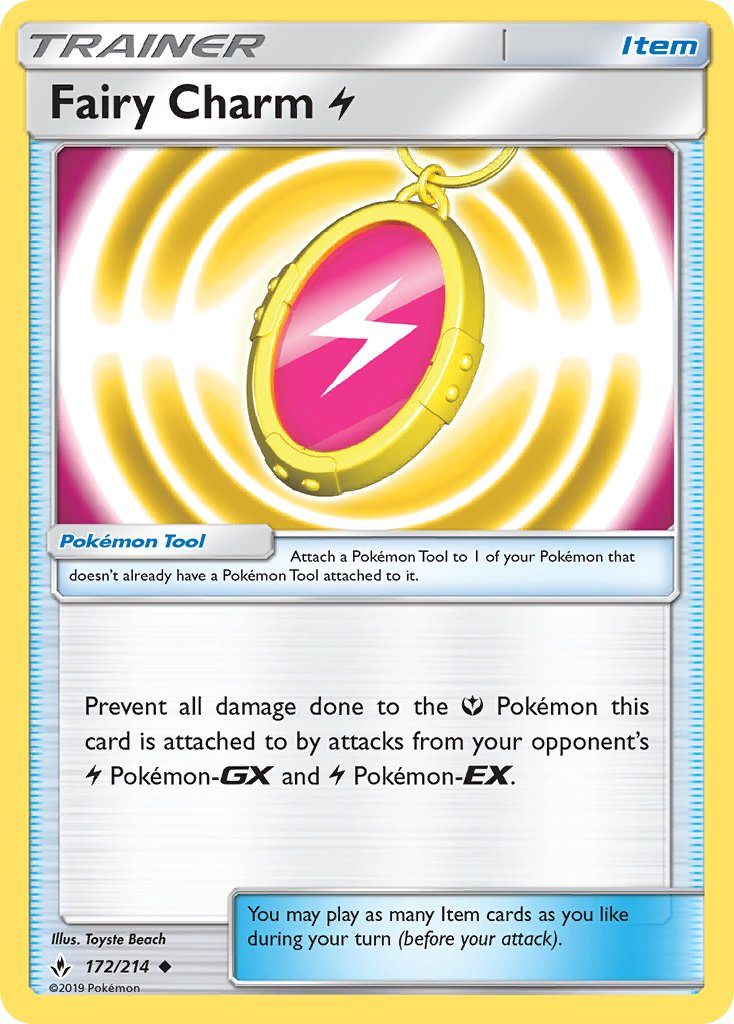 Fairy Charm Lightning Pokémon card