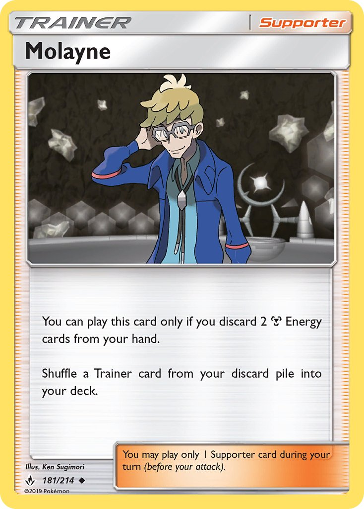 Molayne Pokémon card