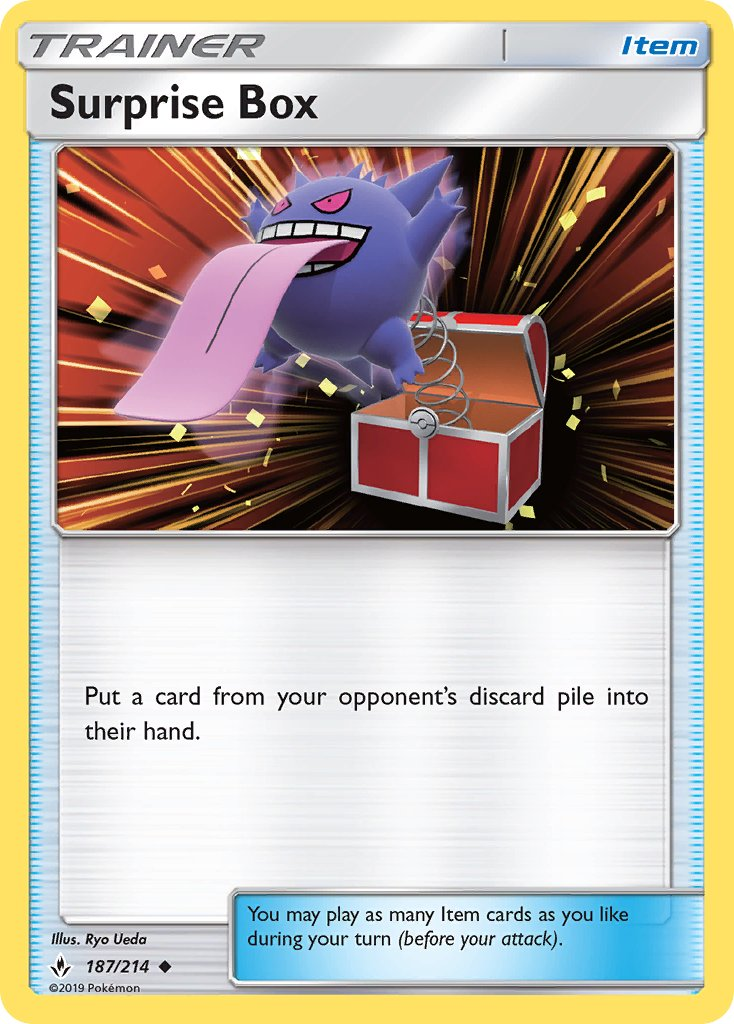 Surprise Box Pokémon card