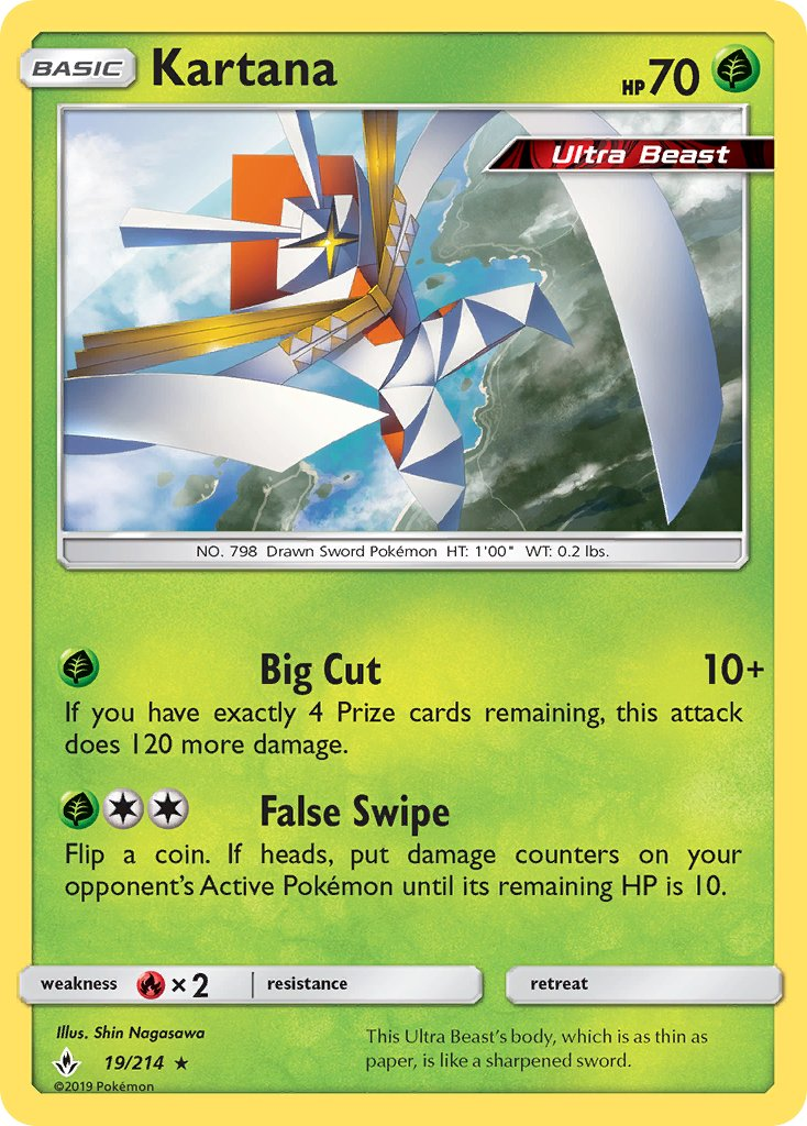 Kartana Pokémon card