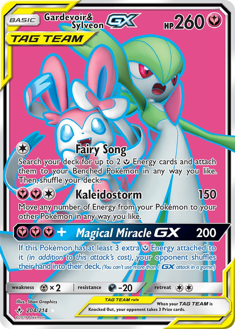Gardevoir & Sylveon Tag Team GX