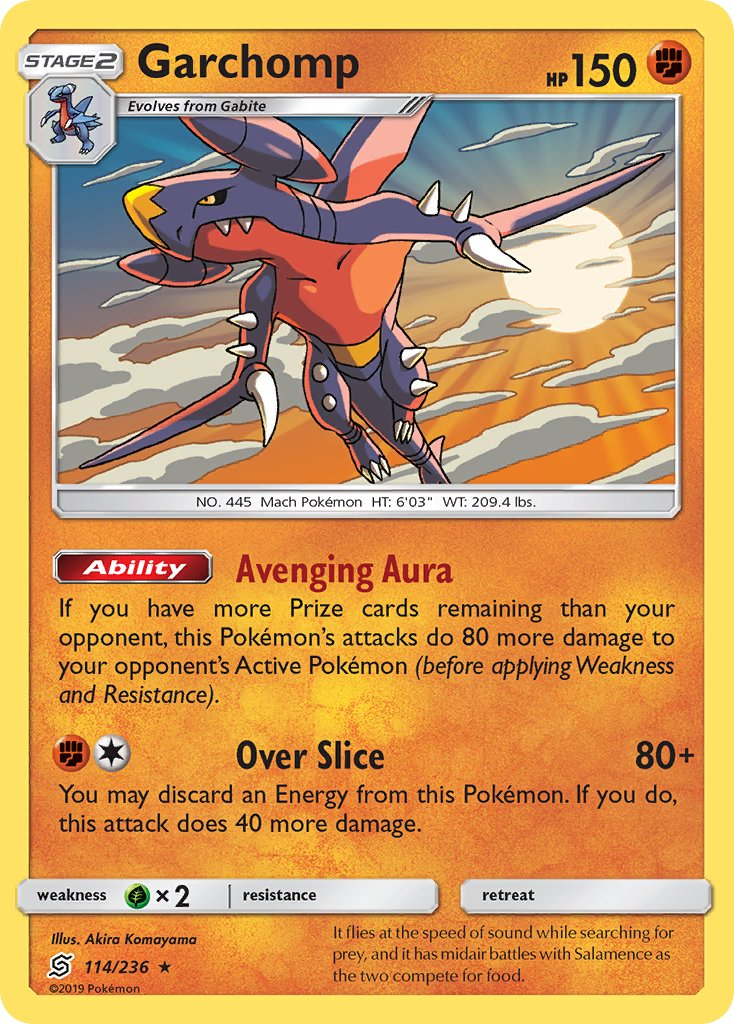 Garchomp Pokémon card