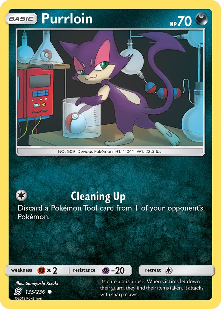 Purrloin Pokémon card