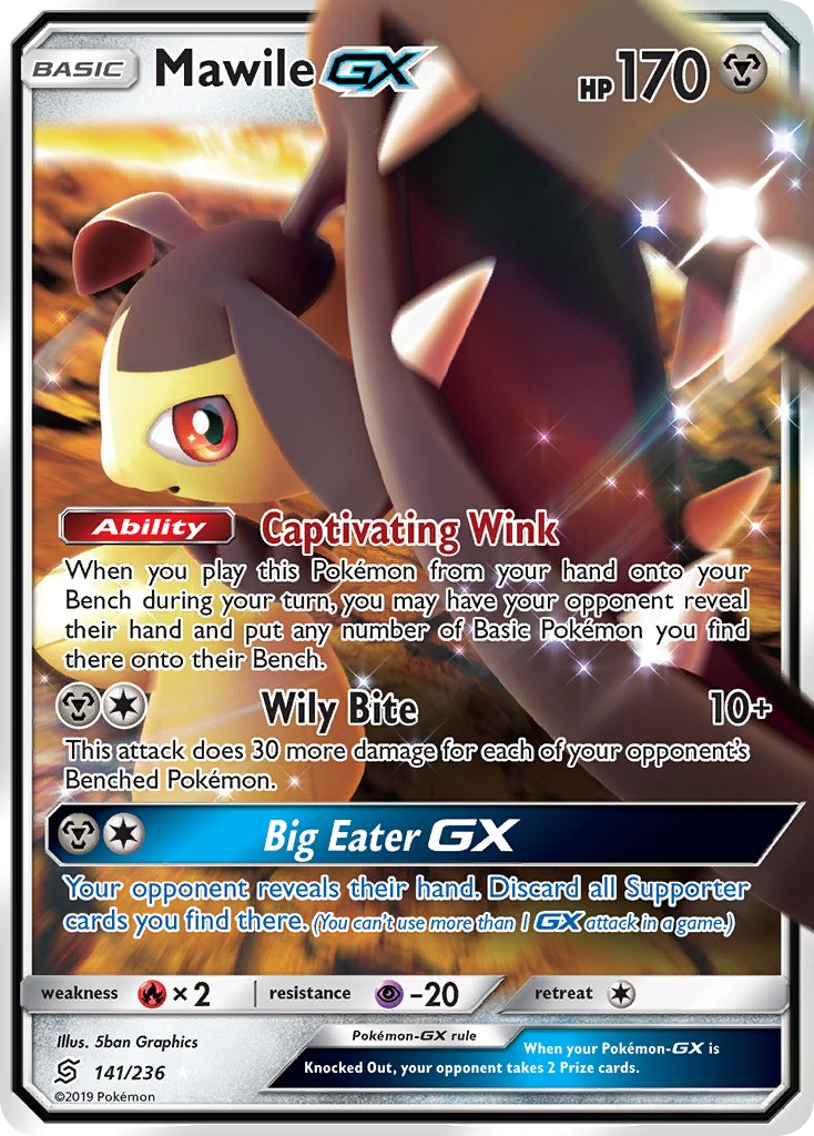 Mawile GX Pokémon card