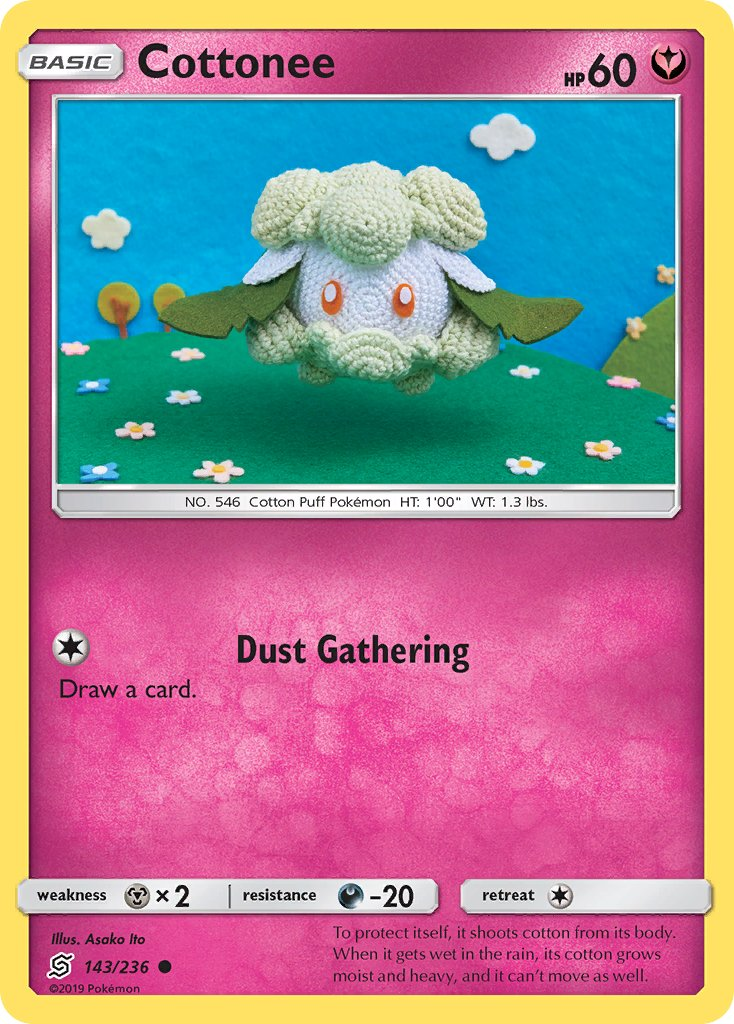 Cottonee Pokémon card