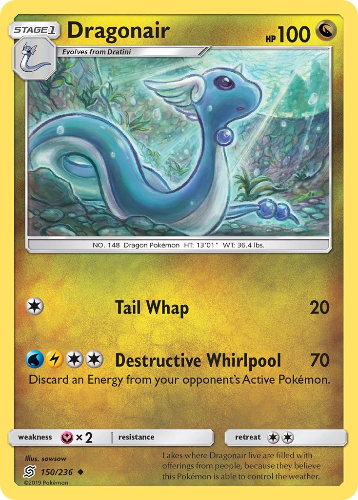 Dragonair Pokémon card