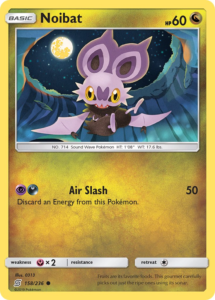 Noibat Pokémon card