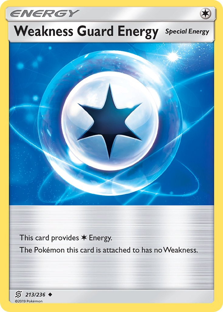 Weakness Guard Energy Pokémon card