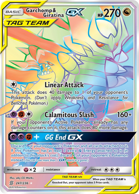 Garchomp & Giratina Tag Team GX