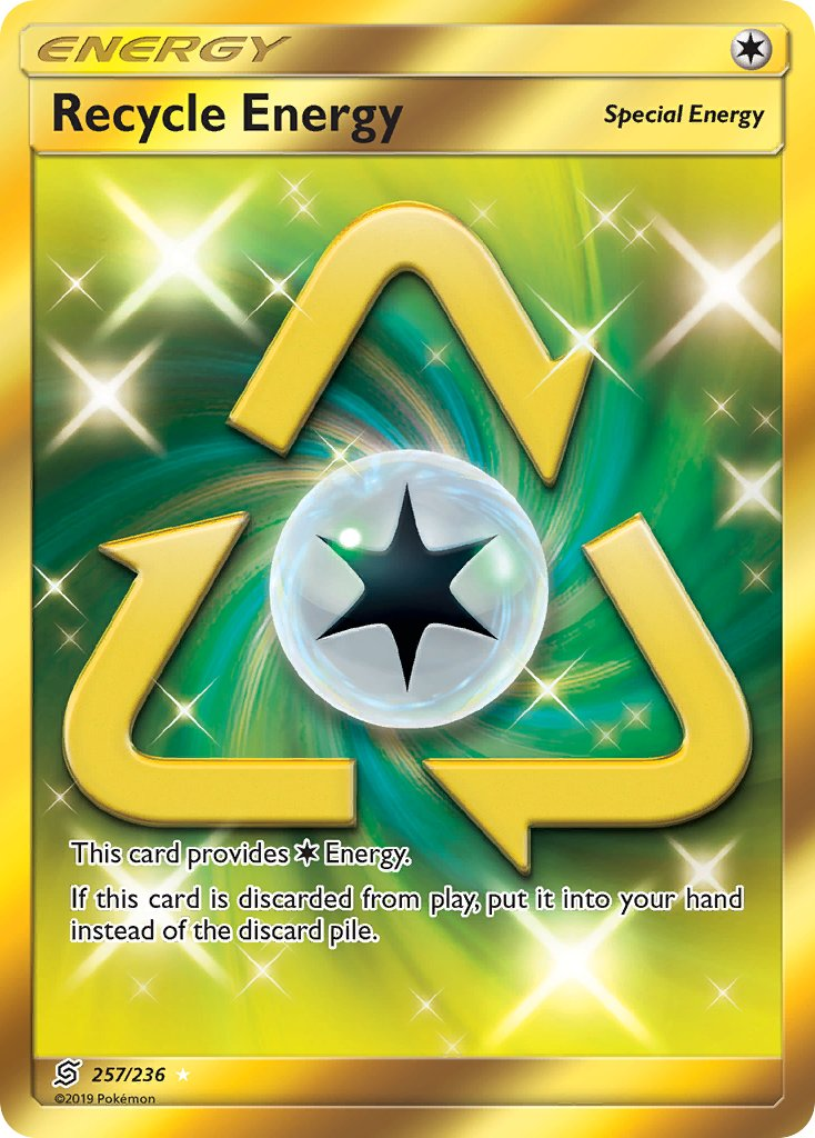 Recycle Energy Pokémon card