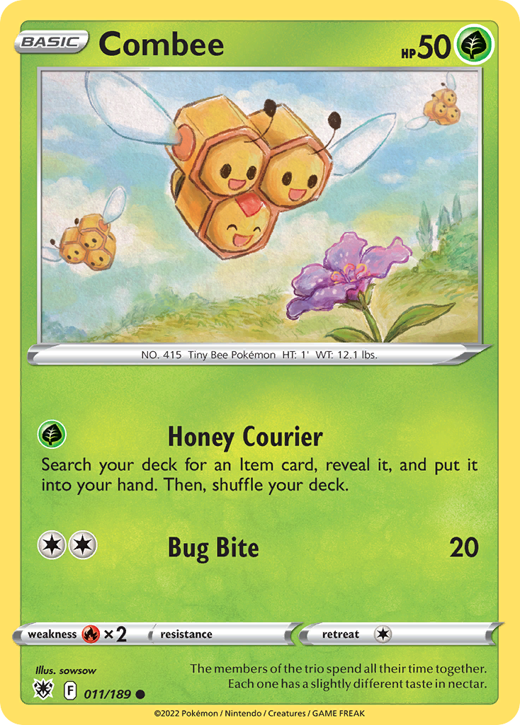 Combee Pokémon card