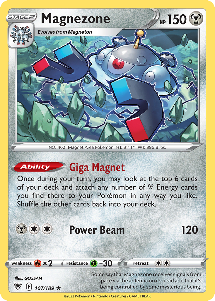 Magnezone Pokémon card
