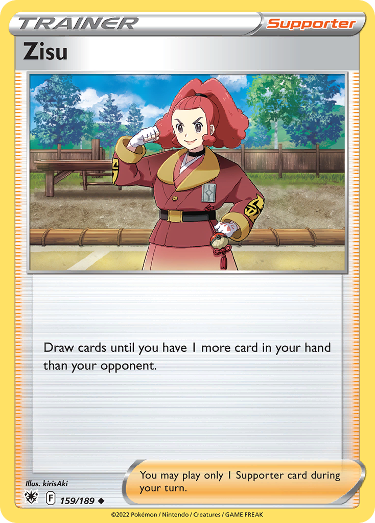 Zisu Pokémon card