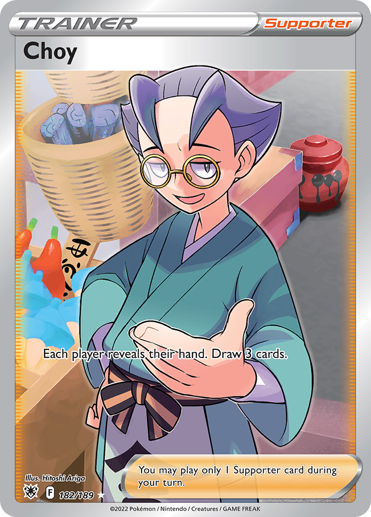 Choy Pokémon card