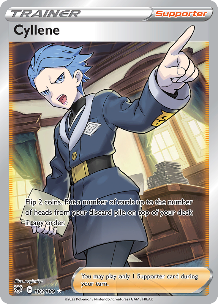 Cyllene Pokémon card