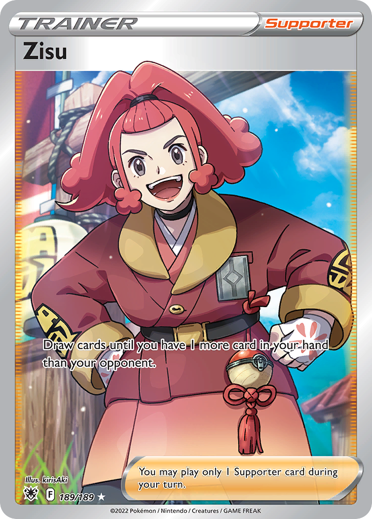 Zisu Pokémon card