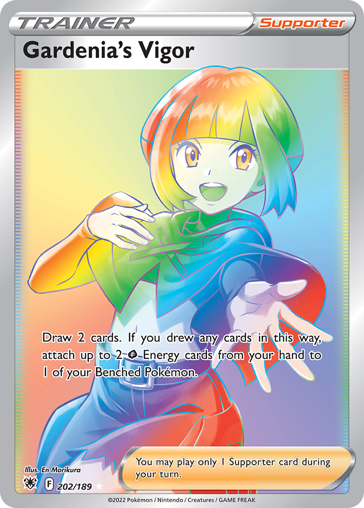 Gardenia's Vigor Pokémon card