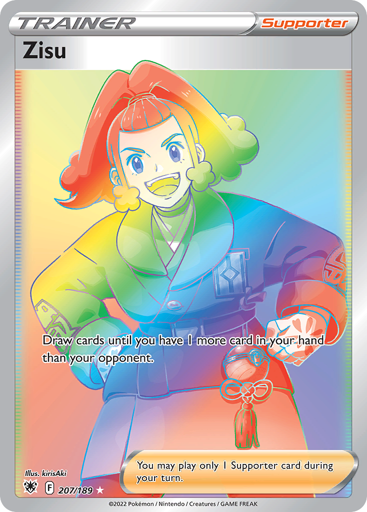 Zisu Pokémon card