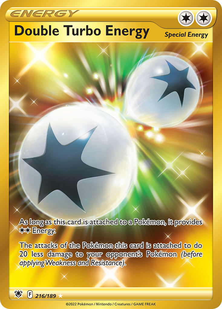 Double Turbo Energy Pokémon card