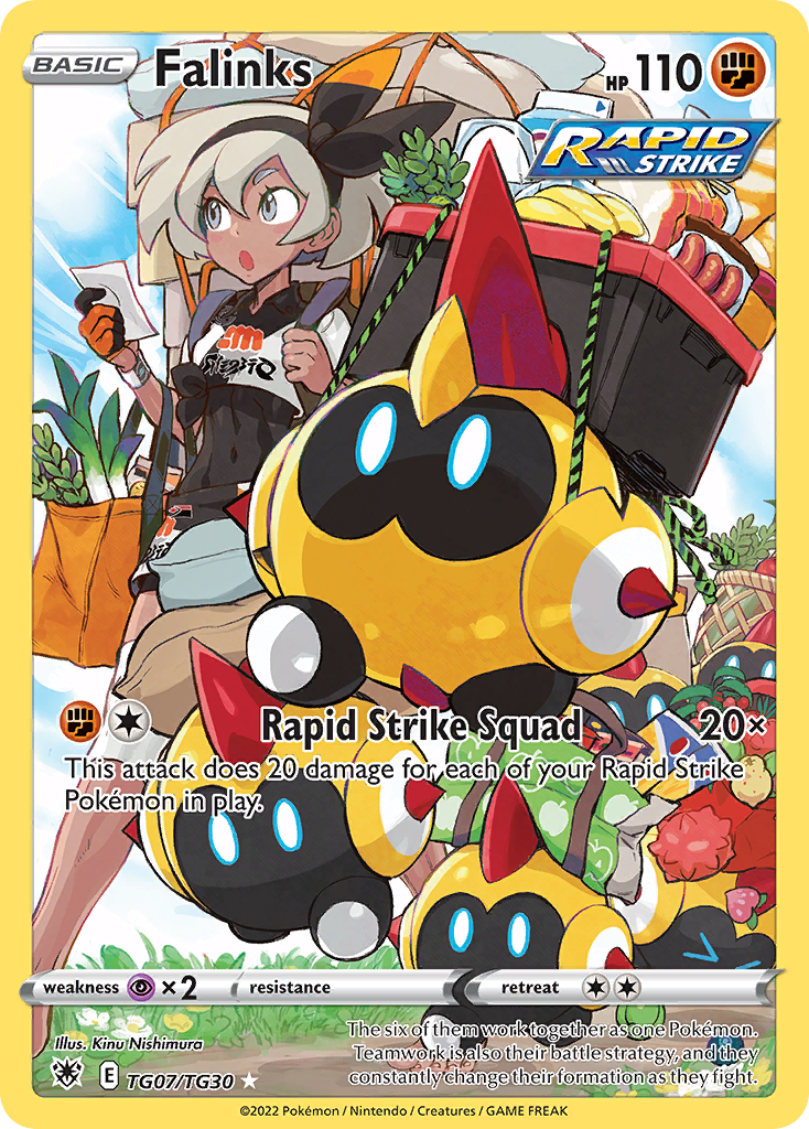 Falinks Pokémon card