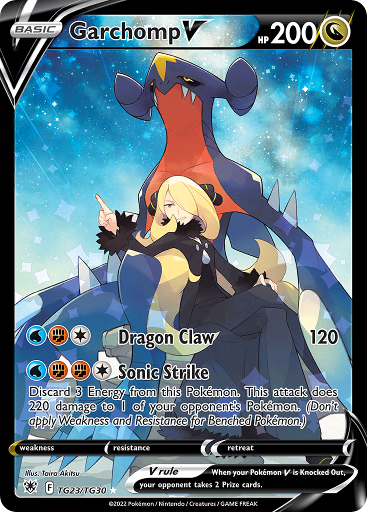 Garchomp V Pokémon card