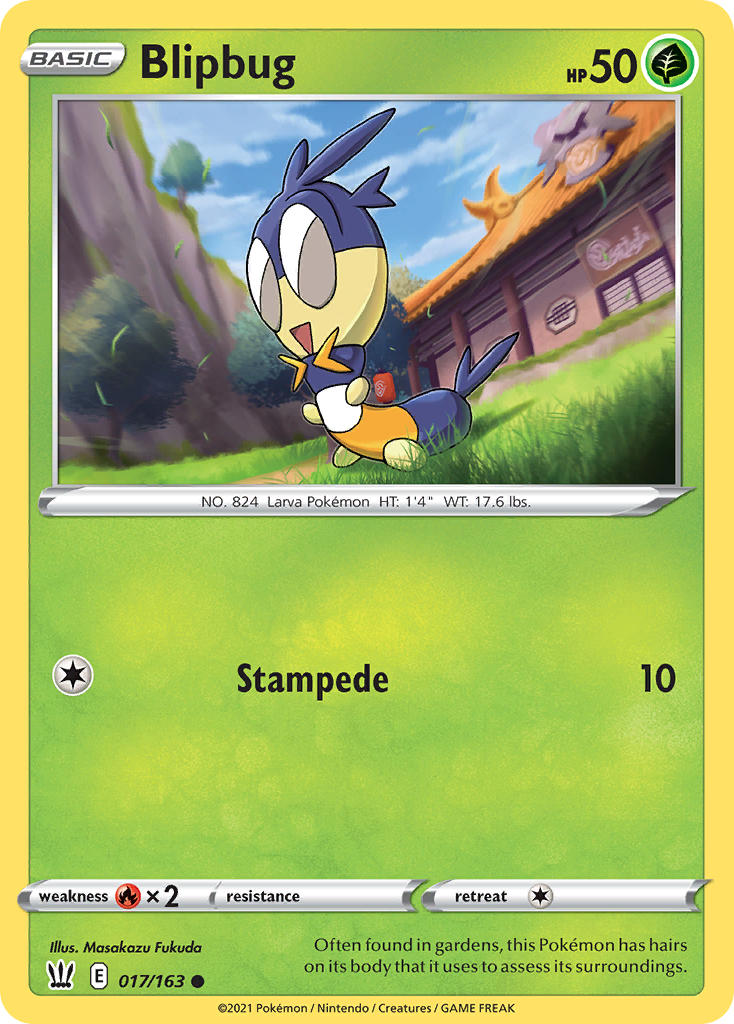 Blipbug Pokémon card