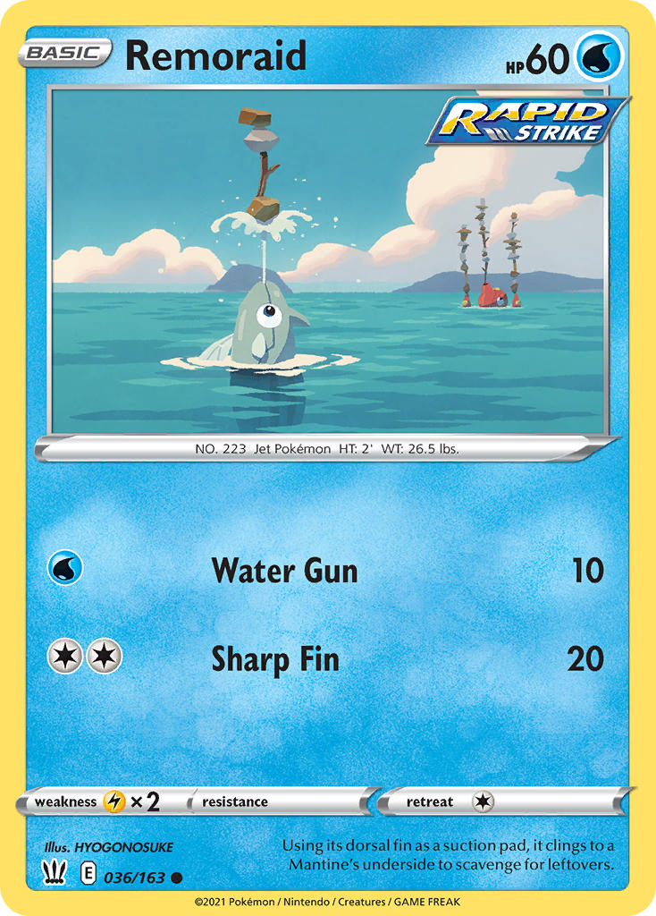 Remoraid Pokémon card