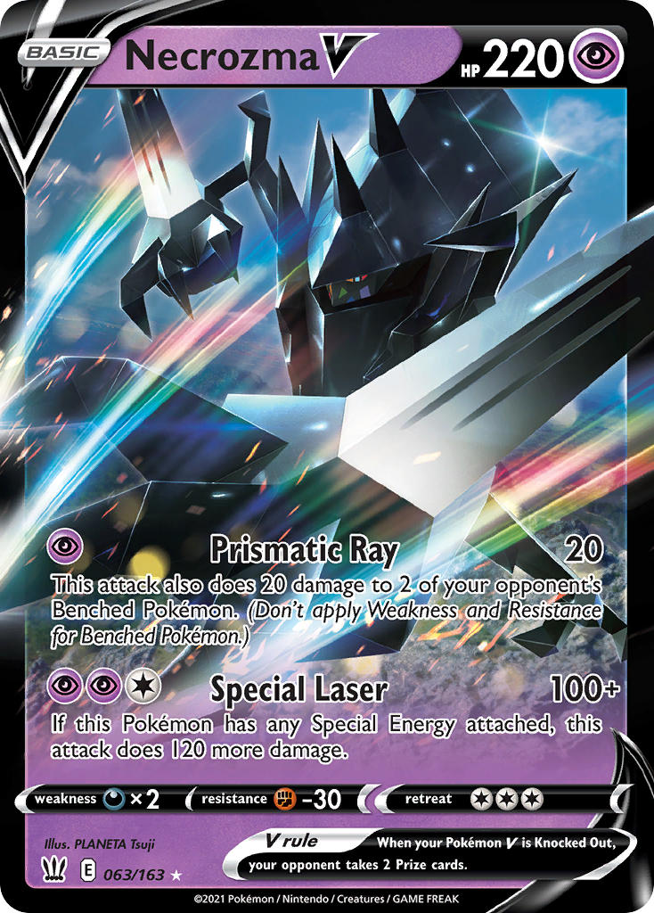 Necrozma V Pokémon card