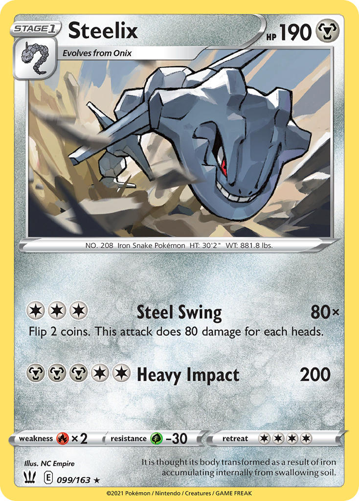 Steelix Pokémon card