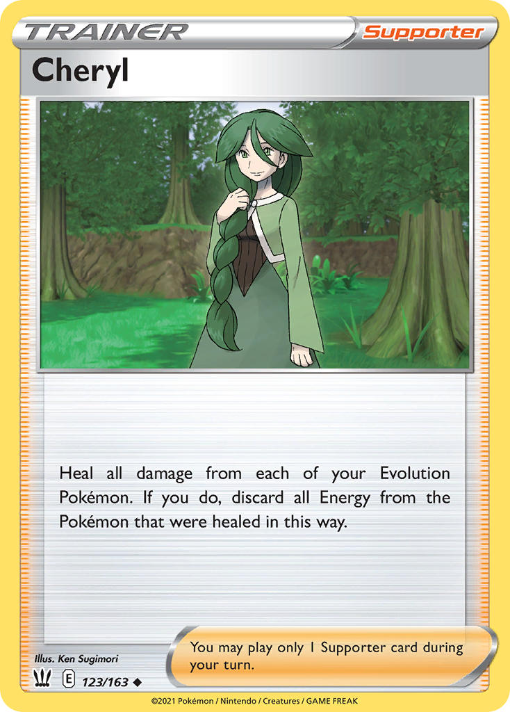 Cheryl Pokémon card