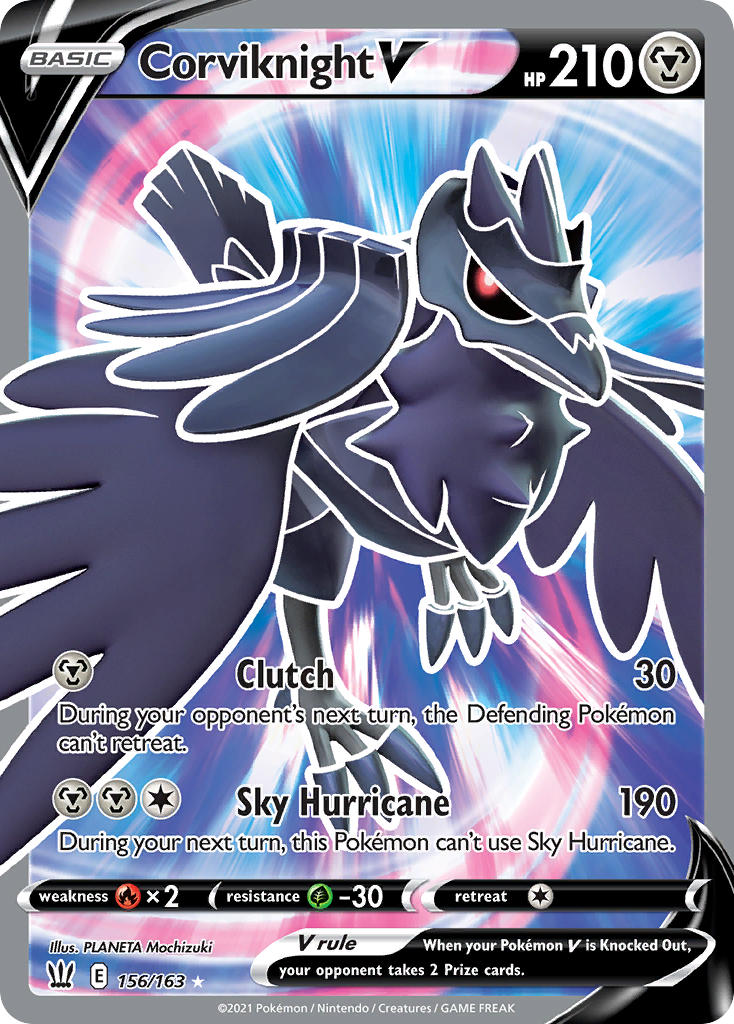 Corviknight V Pokémon card