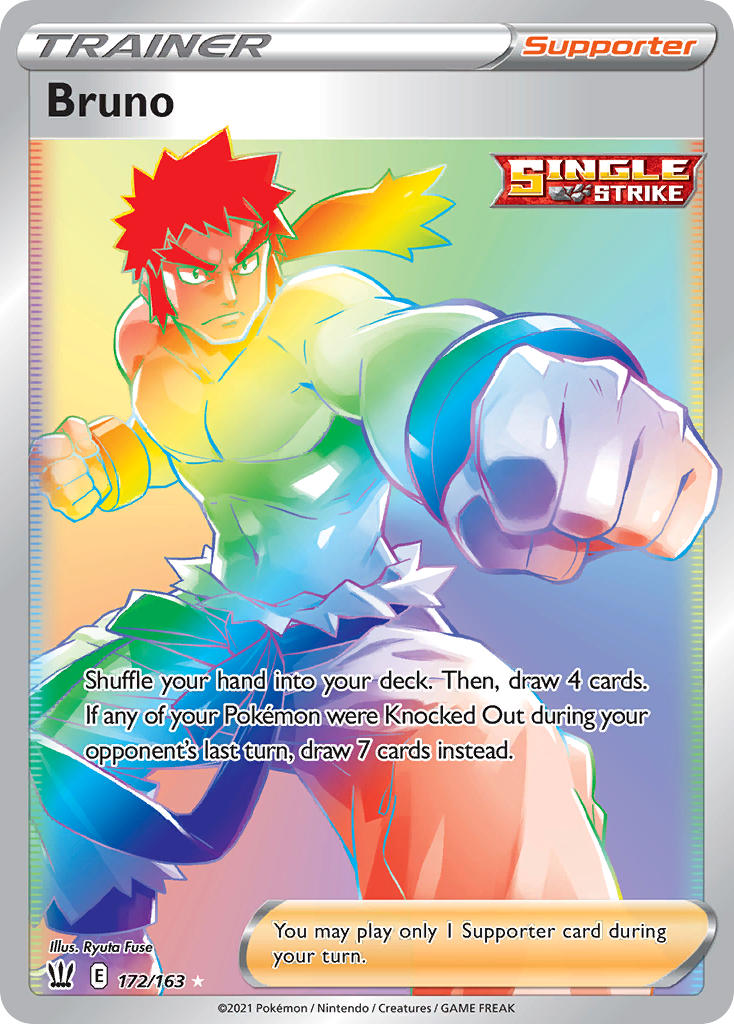Bruno Pokémon card