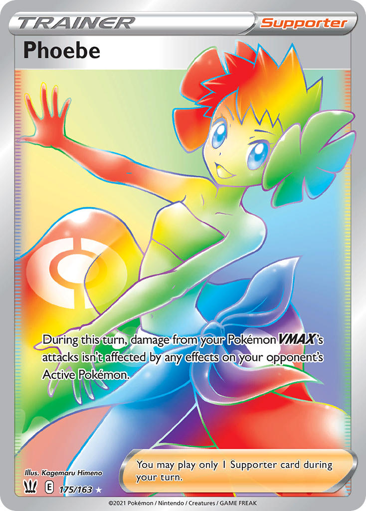 Phoebe Pokémon card