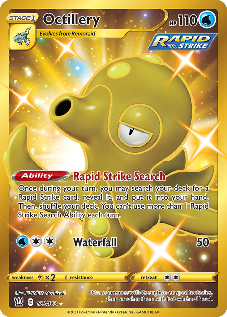 Octillery Pokémon card
