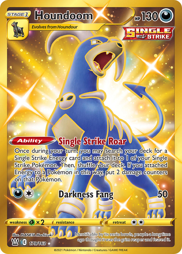 Houndoom Pokémon card