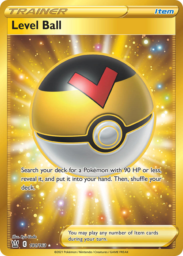 Level Ball Pokémon card