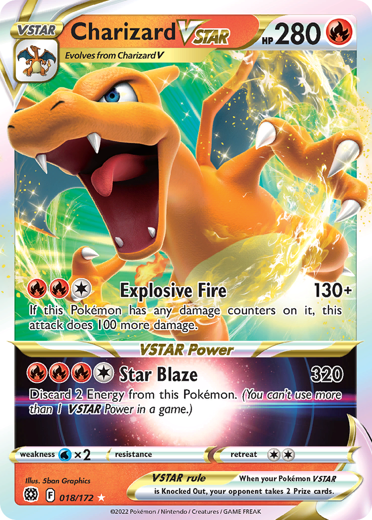 Charizard VSTAR Pokémon card
