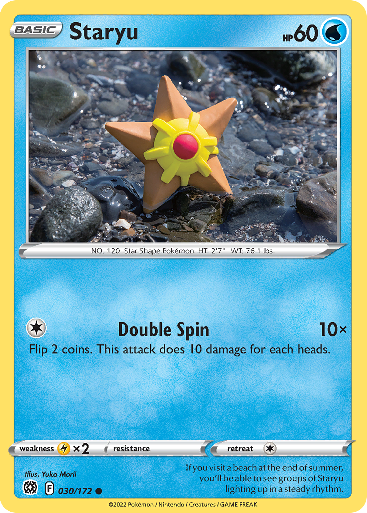 Staryu Pokémon card