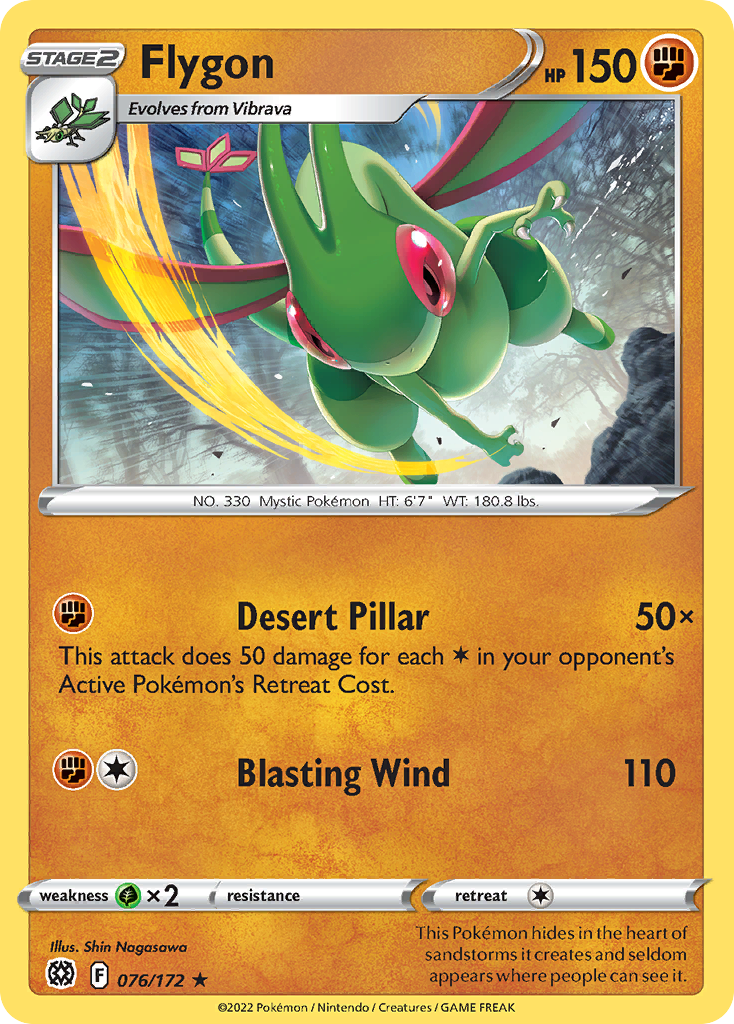 Flygon Pokémon card