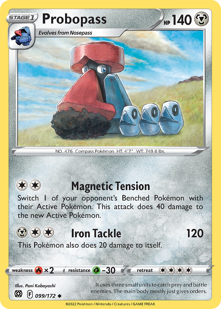 Probopass Pokémon card
