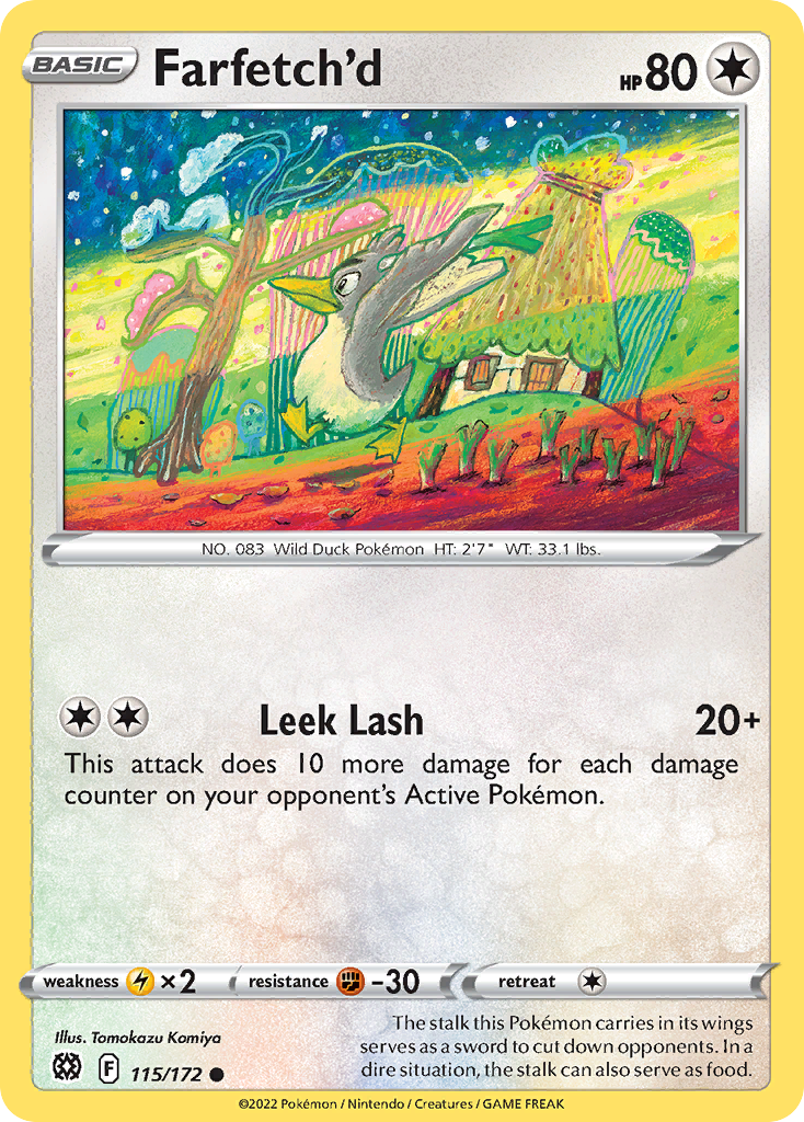 Farfetch'd Pokémon card