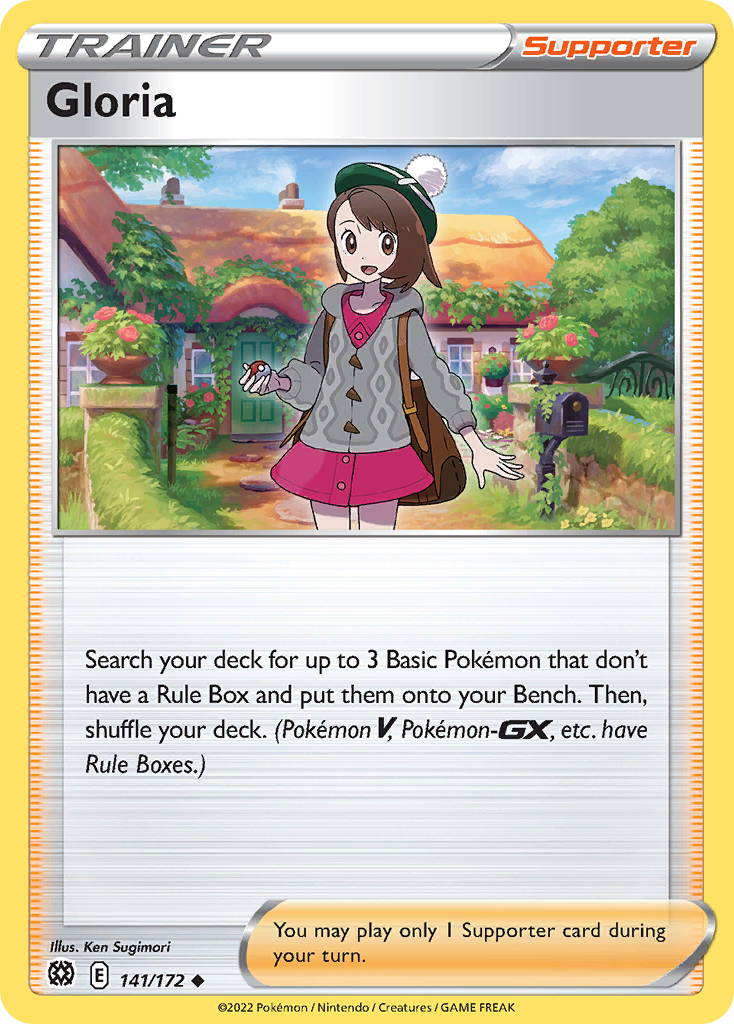 Gloria Pokémon card