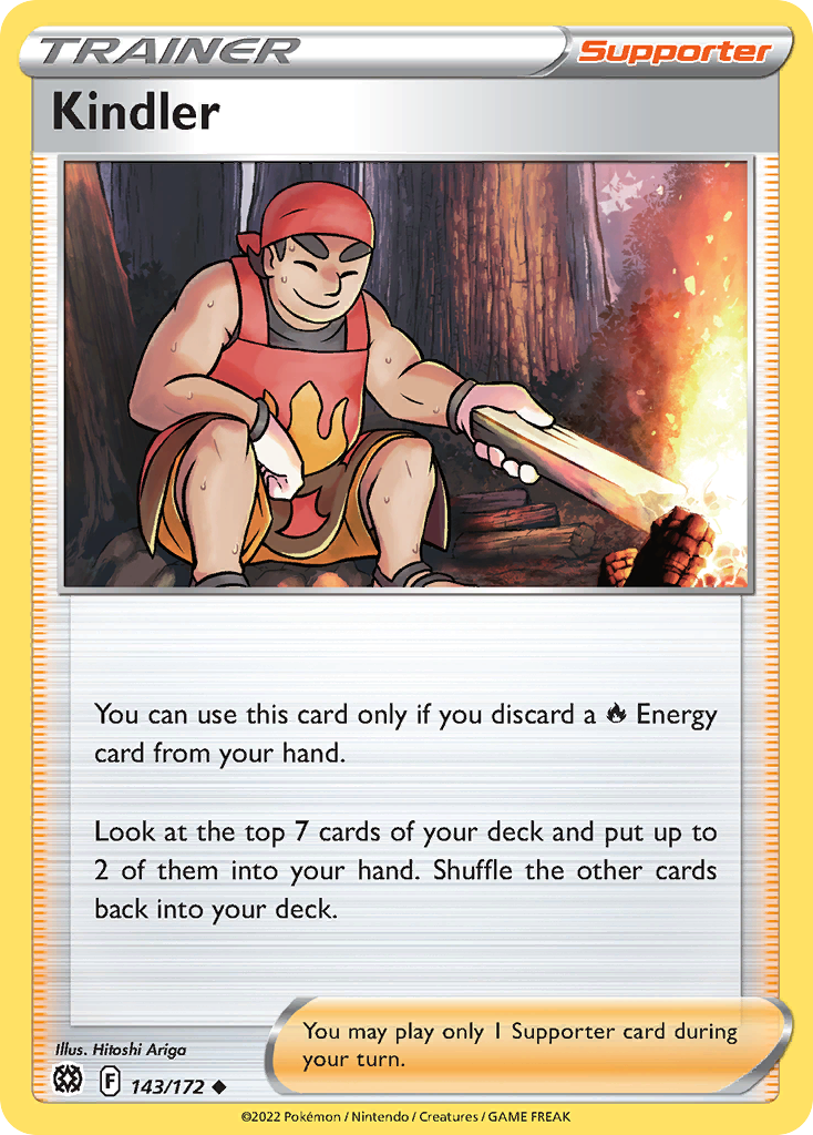 Kindler Pokémon card