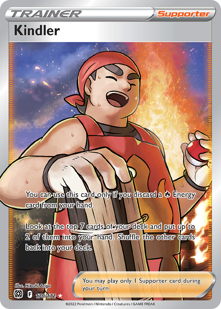 Kindler Pokémon card