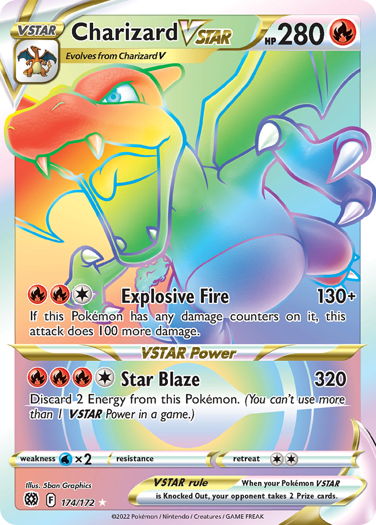 Charizard VSTAR Pokémon card