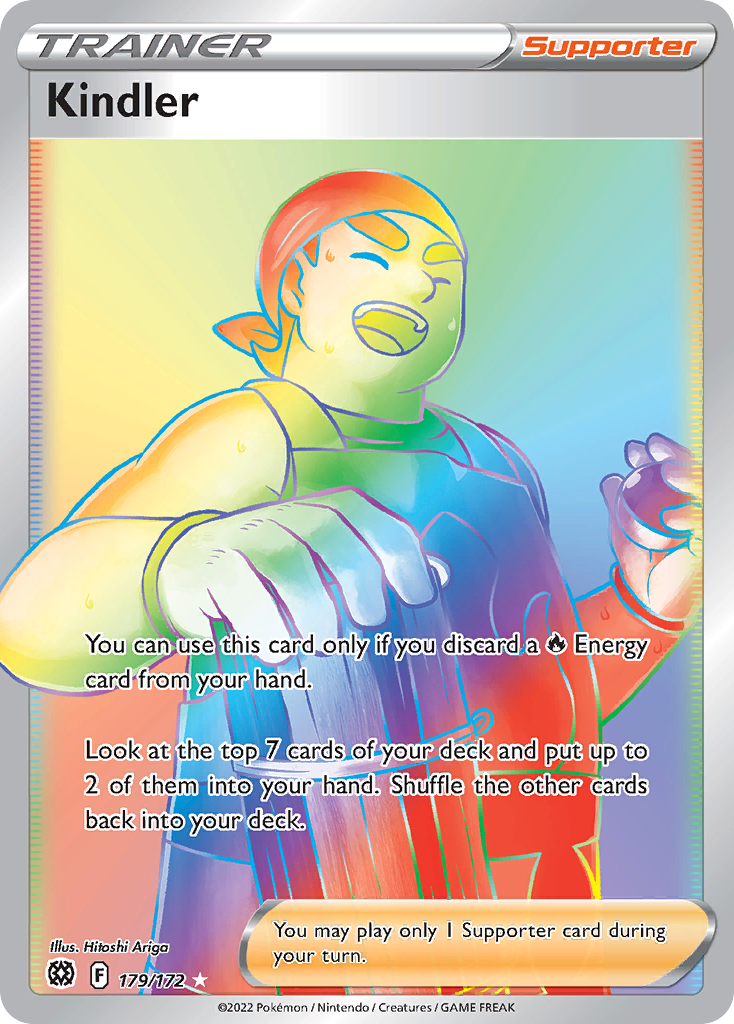Kindler Pokémon card