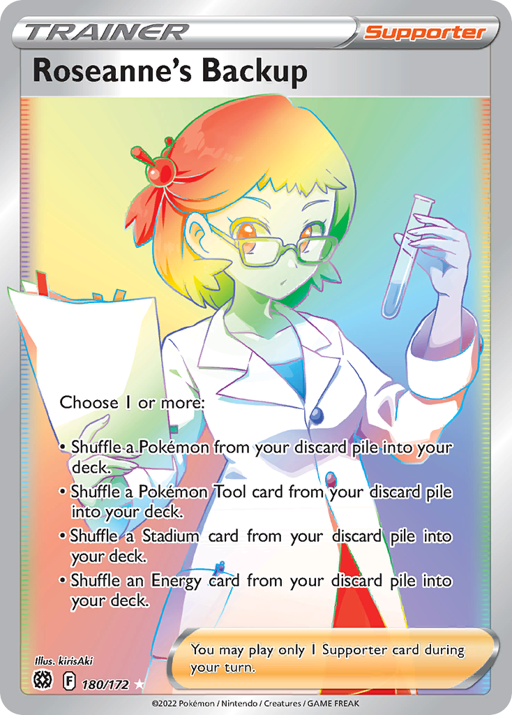 Roseanne's Backup Pokémon card
