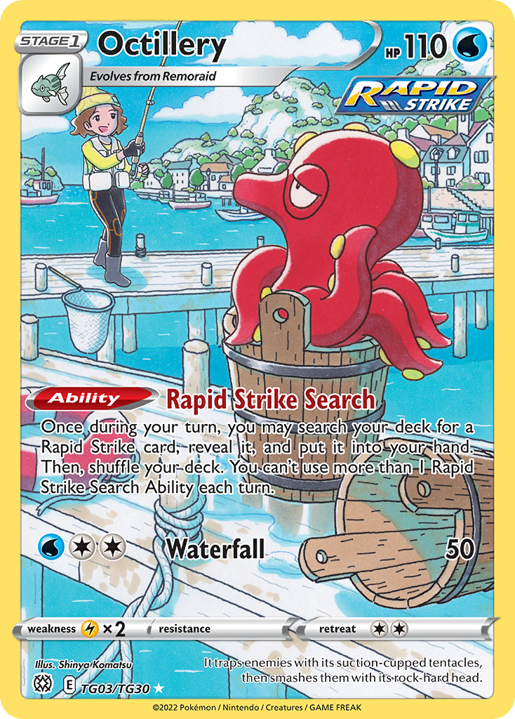 Octillery Pokémon card